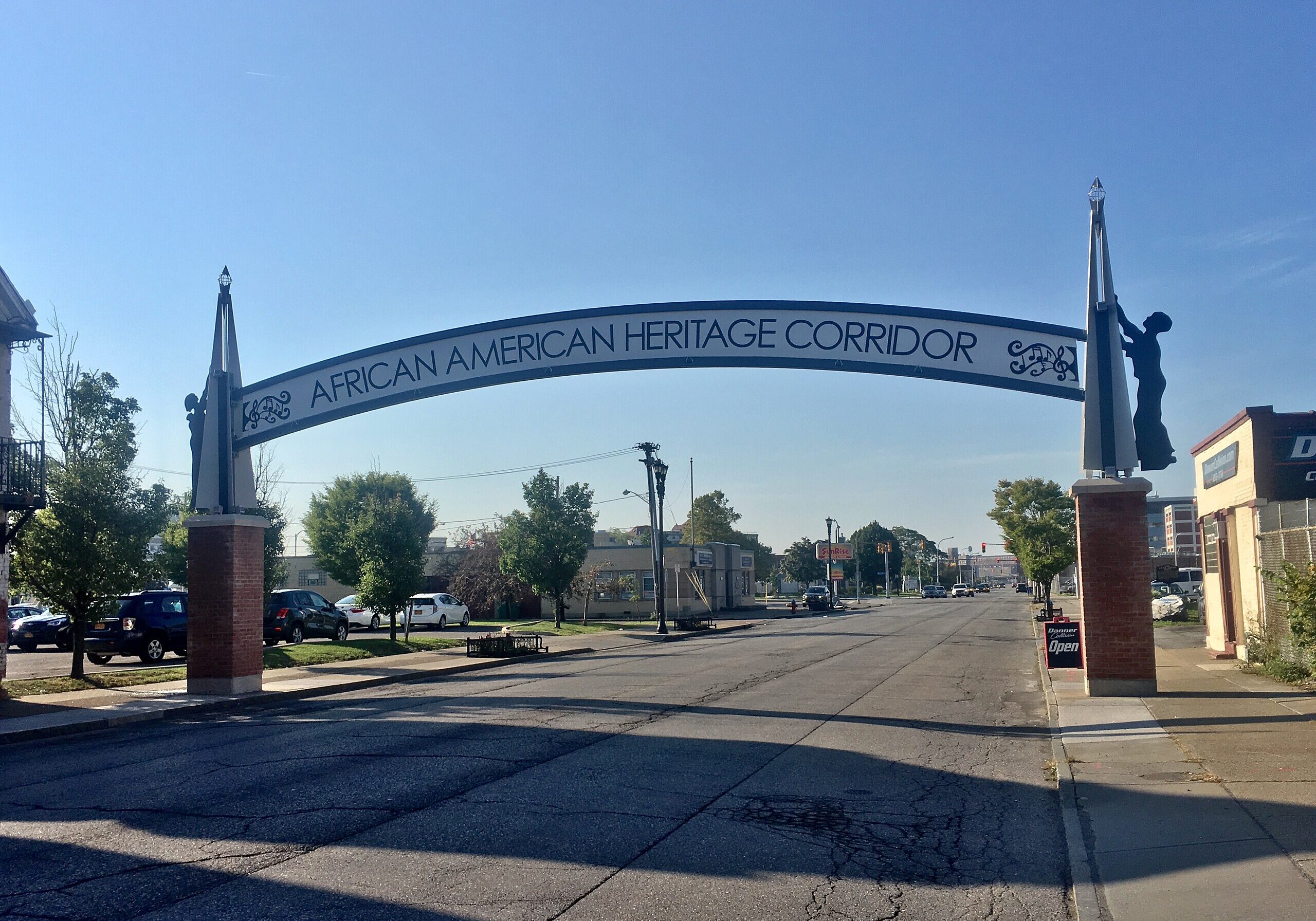 Michigan Avenue African American Heritage Corridor Memorial Arch, Buffalo, New York